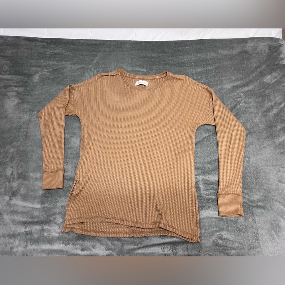 Women’s Tan Thermal Long Sleeve